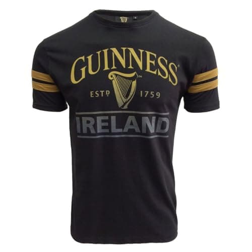 Image of Guinness Black/Deep Tan T- Shirt (X-Large)