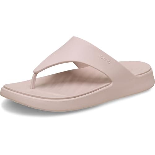Image of Crocs Women,Getaway Triangle Flip, Quartz, 6 UK Women