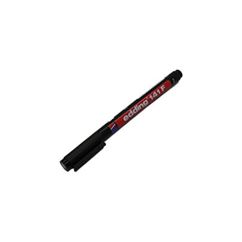 Image of FSE141F Marker: Waterproof Black 0.6mm EDDING 141F EDDING