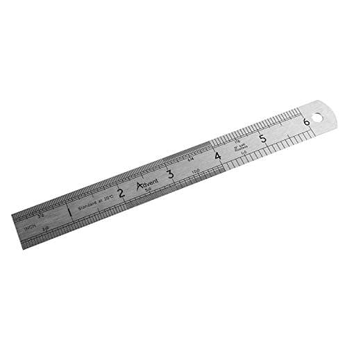 Image of Advent 6"/150mm Precision EC Class II Steel Rule - ASR-150