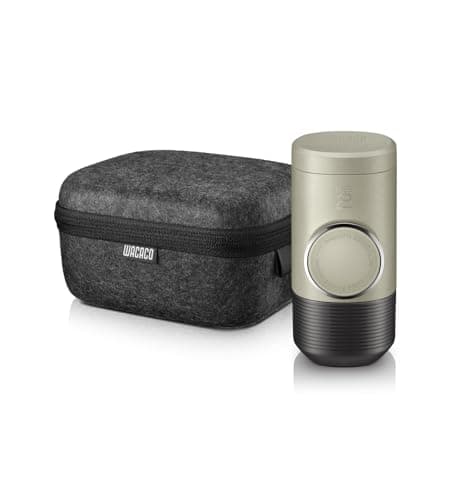 Image of WACACO Minipresso NS2, Portable Espresso Maker with Case, Compatible with NS Original Capsules and Compatibles