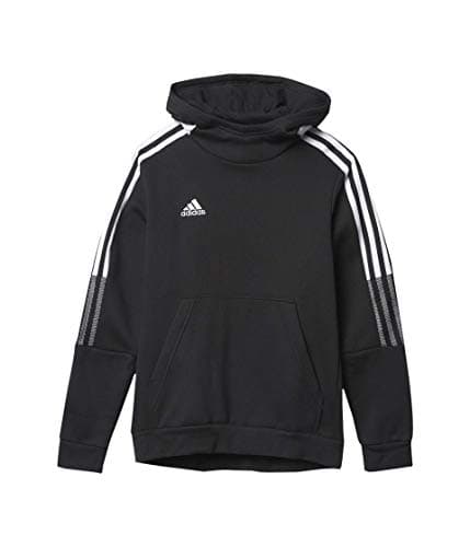 Image of adidas unisex-child Tiro 21 Sweat Hoodie Black X-Small