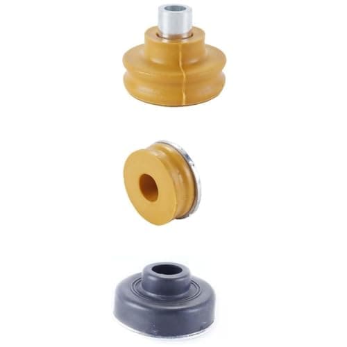 Image of Hoite A Set Of Rear Shock Absorber Suspension Top Strut Mount with Grommet Plate Replacement for BMW 1 3 Series 33526764418 33506771738 33506771737