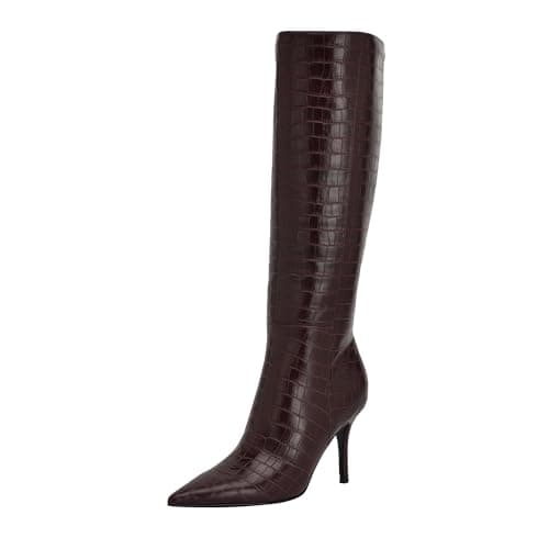 Image of GUESS womens Gressa, Dark Red 600, 7