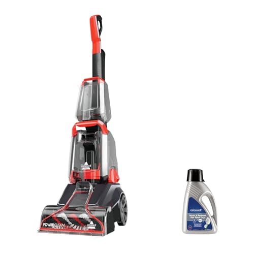 Image of BISSELL PowerClean, Powerful Carpet Cleaner With Compact And Lightweight Design, Portable Carpet Washer, Upholstery Cleaner with 600W Suction, Two-Tank System, Corded, 2889E