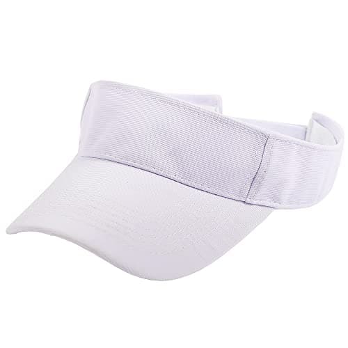 Image of Cysocool Kids Sun Visor Hat 4-12 Years Girls Boys Golf Visor Anti UV Tennis Sun Hat Summer Beach Cool Hat Wide Brim Sun Protection Hat Adjustable Peaked Snapback Cap Sports Running Sun Visor Cap