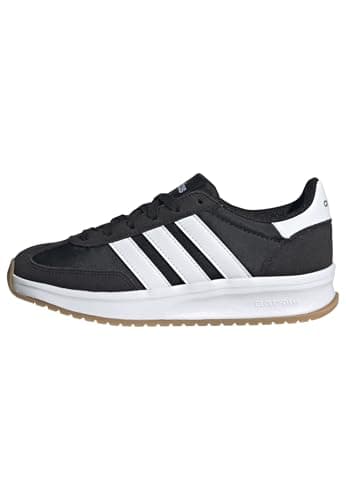 Image of adidas Unisex Kids Run 70S 2.0 Junior Shoes, Core Black/Cloud White/Gum, 3 UK