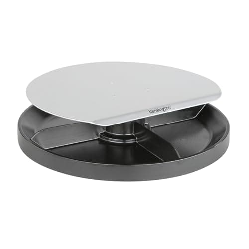 Image of Kensington Spin Station - Height Adjustable Spinning Desktop Monitor Stand with SmartFit System (60049EU)
