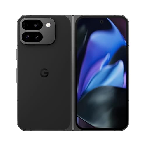 Image of Google Pixel 9 Pro Fold - Unlocked Android Smartphone with Gemini - Advanced Triple Rear Camera System - Foldable Display - Hands-Free Video - Obsidian, 256GB