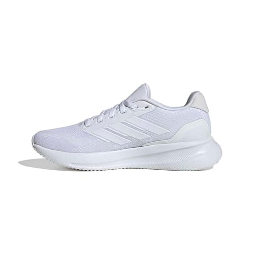 Image of adidas Women's Runfalcon 5 Running Shoes, Cloud White/Cloud White/Cloud White, 4 UK