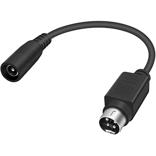 Image of Duttek DC to 4 Pin Power Cable, DC5.5 x 2.1mm Female to 4 Pin Male Adapter Cord Power Cable for DVR, Thermal Barcode Printer, LCD TV, 15cm