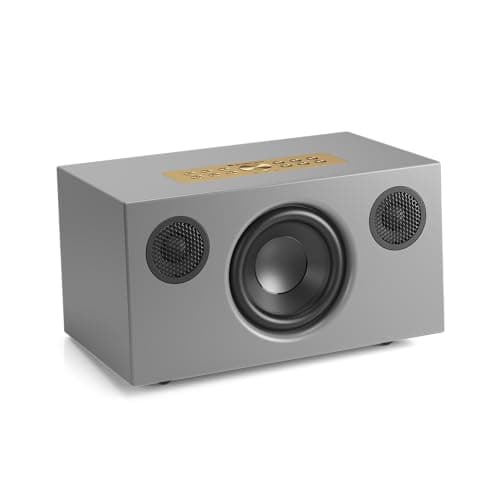 Image of Audio Pro C5 MkII W Wireless Multiroom Speaker 40 W Class-D Amplifier, AirPlay 2, Google Cast, Spotify Connect, Bluetooth 4.2, Subwoofer Out (Grey)