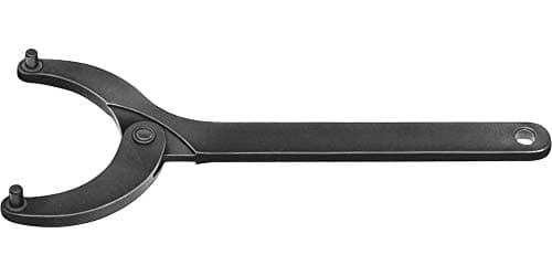 Image of AMF 41103 Hinged Pin Wrench, Black, 80-125/8 mm