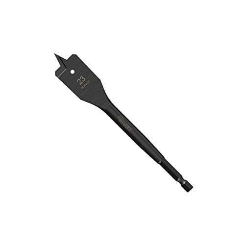 Image of 1 x SabreCut SCRIW23_1 23mm x 152mm Impact Rated Flat Wood Spade Bit for Softwood Hardwood Chipboard