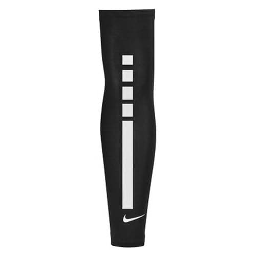 Image of NIKE PRO ELITE UV SLEEVE 2.0 BLACK/WHITE - L-XL