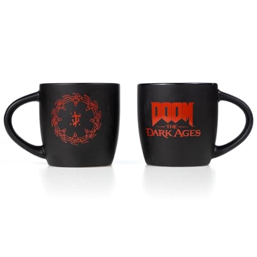 Image of DPI Merchandising Doom: The Dark Ages Mug Shield Black/Red