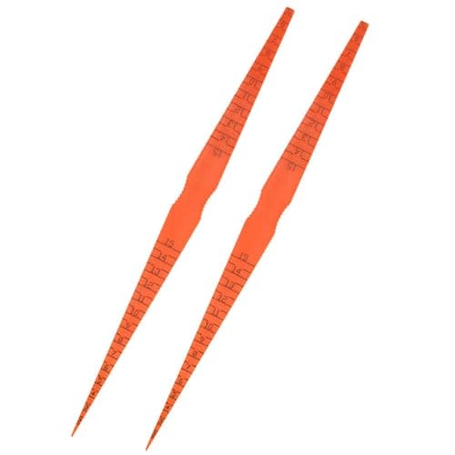 Image of jojofuny Gap Alignment Ruler 2Pcs Plastic Car Door Panel Measuring Tool for Automotive Body and Door Gap Inspection