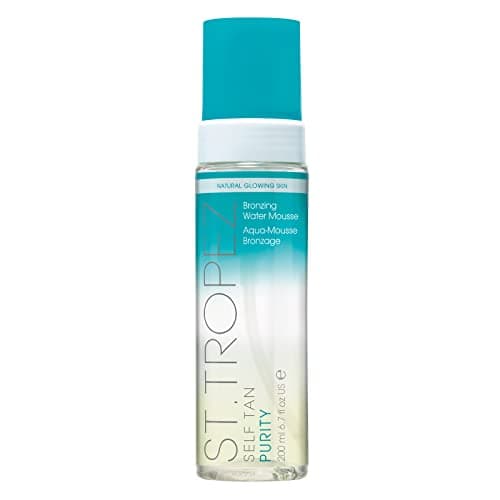 Image of St.Tropez Self Tan Purity Bronzing Water Mousse, Clear Tanning Water Foam, Streak-Free Finish, Develops in 4-8 Hours, Vegan, Natural & Cruelty Free, 200 ml