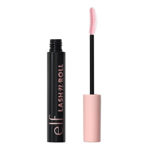 Image of e.l.f. Lash 'N Roll Mascara, Curling Mascara For Visibly Lifted Lashes, Lifts & Separates Lashes. Long-Lasting Formula, Vegan & Cruelty-Free, Pitch Black