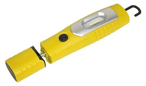 Image of Rechargeable 360° Inspection Lamp 7 SMD + 3W LED Yellow Lithium-ion *Like SEALEY LED360*