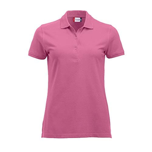 Image of Clique - Women's Polo Shirt 'Classic Marion S/s' / Light Pink (250), L, Light Pink (250), Large