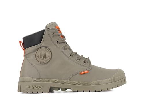 Image of Palladium Mixed Pampa SP20 Cuff WP+ Boot, Brown, 6.5 UK, Brown, 6 UK