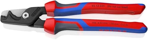 Image of KNIPEX Stepcut XL Cable Shears with Step Cut with Comfort Handles 225 mm, 95 12 225