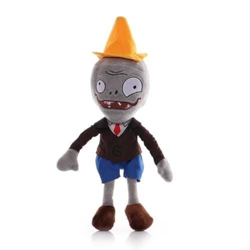 Image of Pethuel Plants Vs Zombies Plush Toys, Game Zombies Against Plants Stuffed Dolls, Soft Toy for Cuddly Toys, Children, Great Gift, 30 cm (Zombies_J)