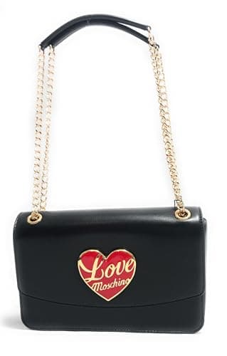 Image of Love Moschino Women's Crossbody Bag, Black, 26 X 16 X 8 JC4184