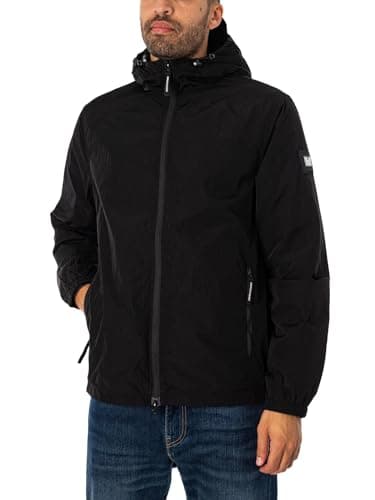 Image of Weekend Offender Men's Technician Facemask Jacket, Black, XXL