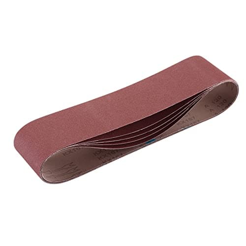 Image of Draper 09271 Cloth Sanding Belt, 100 x 915mm, 120 Grit (Pack of 5)