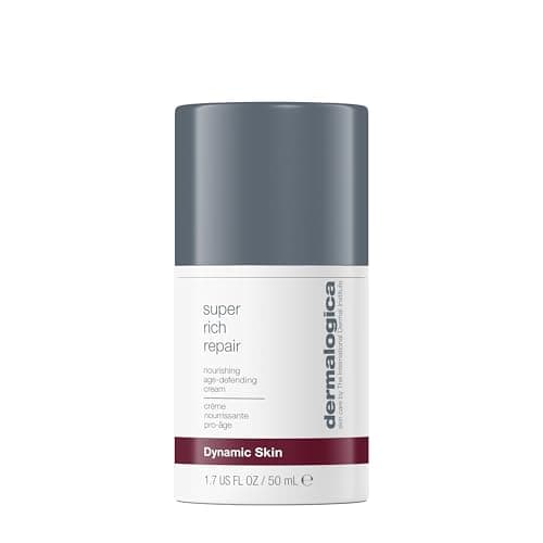 Image of Dermalogica Super Rich Repair Moisturiser - Nourishes Chronically Dry Skin, Insulates Skin Against Extreme Environmental Elements, Fortified with Allantoin to Help Soothe All Skin Types, 50ml