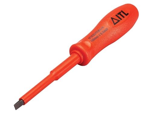 Image of ITL Insulated Insulated Engineers Screwdriver 100mm x 6.5mm