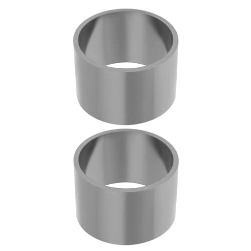 Image of eMagTech 2Pcs Motorcycle Exhaust Pipe Gasket Exhaust Pipe Mmuffler Seal for Exhaust Pipe with Inner Diameter 45mm 50x45x33mm Grey
