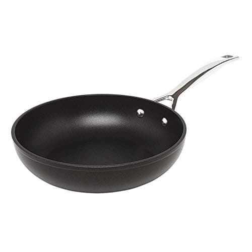Image of LE CREUSET Toughened Non-Stick Deep Frying Pan 24cm, Black, 51101240010002