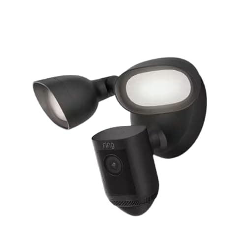Image of Certified Refurbished Ring Floodlight Cam Wired Pro | Outdoor Security Camera with 2K Video, 3D Motion Detection, Bird's Eye View, Siren, alternative to CCTV system | 30-day free trial of Ring Home