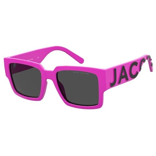 Image of Marc Jacobs Unisex Marc 739/S Sunglasses, Fuchsia Black, 54, Fuchsia Black, 54