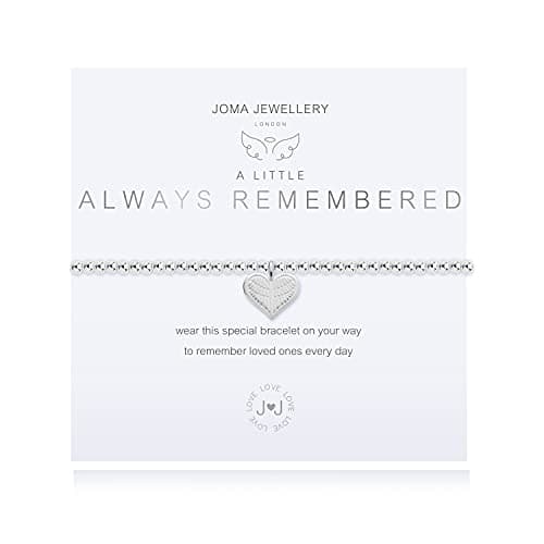 Image of Joma Jewellery A LITTLE ALWAYS REMEMBER BRACELET IN SILVER
