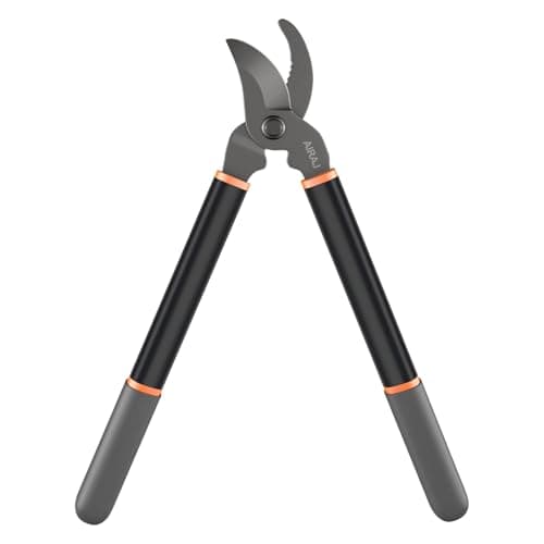 Image of AIRAJ Bypass Loppers for Gardening,Tree loppers Cutter Up to 4cm Cut Capacity,Garden Lopper,Branch Cutter,Sharp SK5-Blade,Easily Cuts Thick Hard Branches