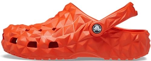 Image of Crocs Unisex-Adult Classic Geometric Clog, Lava, 3 UK Men / 4 UK Women