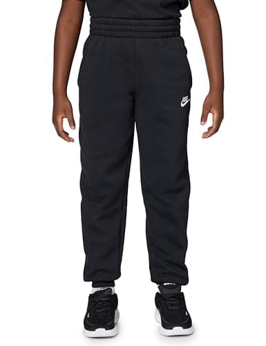 Image of NIKE FD3008-010 K NSW Club FLC JGGR LBR Pants Unisex Black/White Size S