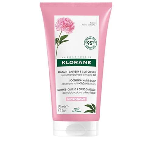 Image of Klorane Peony Soothing Conditioner For Sensitive Scalp 150ml