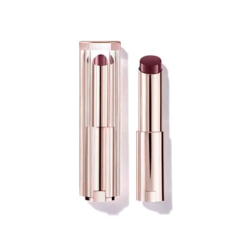 Image of Lancôme Lip Idôle Squalane-12 Butterglow Lip Balm, Instant Shine, Supercharged Hydration with 12% Squalane & Ceramides, Lightweight Buildable Colour, Shade: 66 Mahogany Mauve, 3g