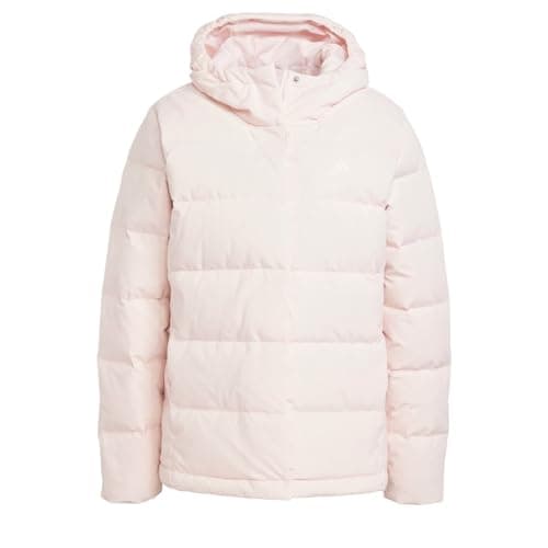 Image of adidas Outdoor womens Helionic Hooded Jacket, Sandy Pink, Large