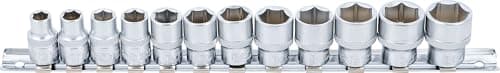 Image of BGS 9104 | Socket Set, Hexagon | 10 mm (3/8") Drive | 8 - 19 mm | 12 pcs.