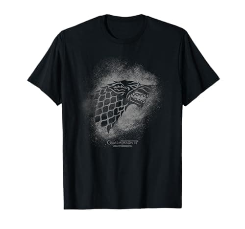 Image of Game of Thrones Stark Sprayed Outline Sigil T-Shirt