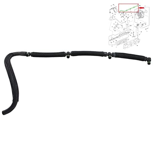 Image of BIAREN Fuel Injector Return Hose Pipe For Vauxhall Opel Astra J K Insignia A B Meriva B Zafira C Mokka 1.6 Cdti 55502770 55587294 820907