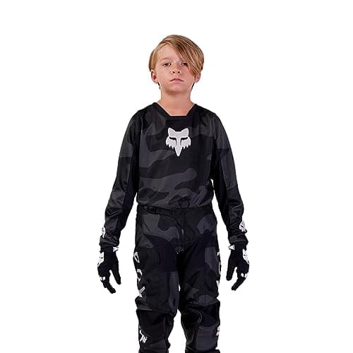 Image of Fox Racing Bluffox Junior 180 BNKR Black Camo YXL Sweatshirt, XL