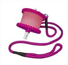 Image of Likit Holder Pink Glitter | Stable Toy for Horses, use with Likit Horse Treats | Help Horse Boredom | Pink Glitter