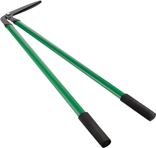Image of Heavy Duty Garden Tools - Long Handled Garden Shears - Carbon Steel Blade with Soft Grip Handles, Lightweight at 1.4kg - Grass Lawn Edging Shears for Strain-Free Gardening - 94cm Long